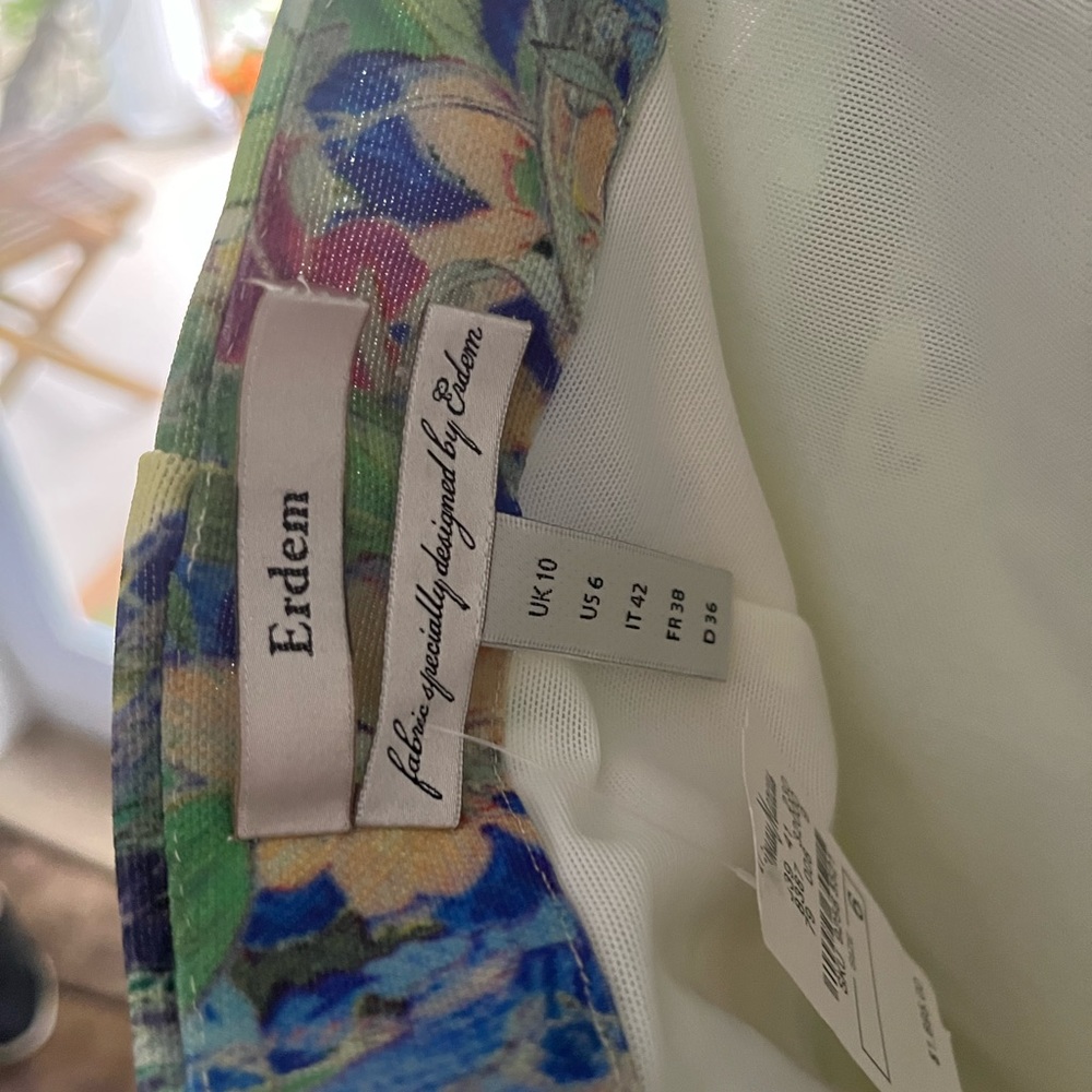 Never Worn Beautiful Floral Erdem Dress